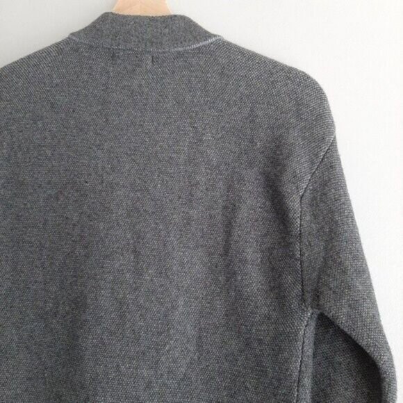 HEKLA & Co Italy Merino Cashmere Blend 3 Button Cardigan Sweater Sz M - Picture 11 of 14